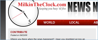 Milkin The Clock